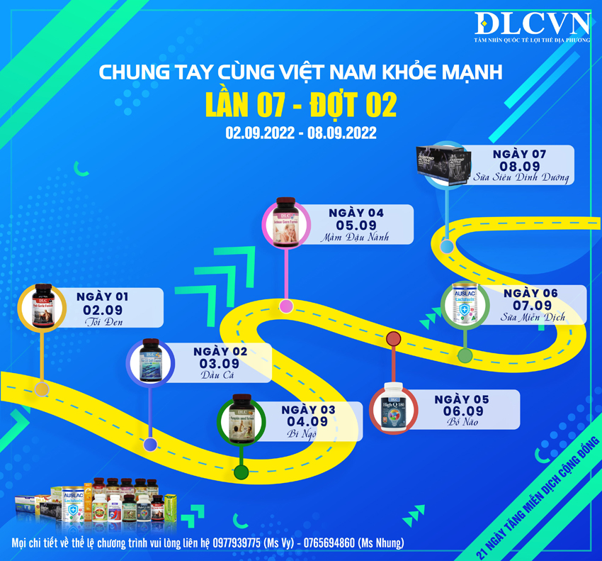 Một đợt chạy bộ được triển khai của công ty DLC Việt Nam cho nhà phân phối để nhận voucher 700k