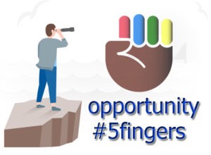 share the opportunity with 5 fingers group