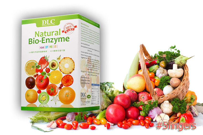 Natural Bio Enzyme bổ sung enzym tự nhiên từ trái cây và rau củ quả