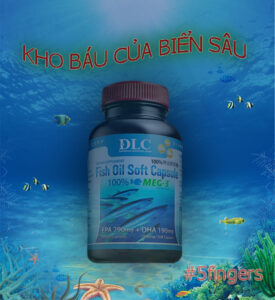Dầu cá fish oil của công ty DLC Việt Nam là KHO BÁU CỦA BIỂN KHƠI