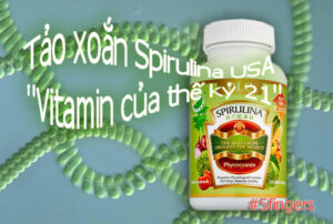 Tảo xoắn Spirulina USA "Vitamin của thế kỷ 21"